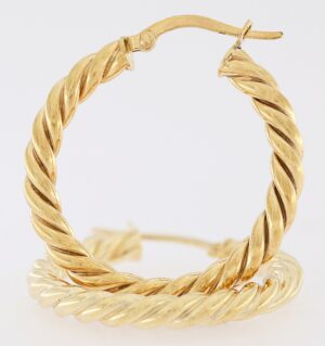 9CT YG HOOP
