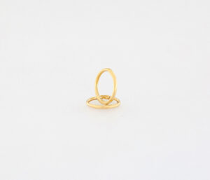 9CT YG 10MM HOLLOW SLEEPER