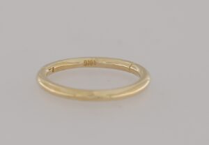 9CT YG PLAIN SEPTUM RING