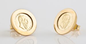 9CT YG ROUND PESO STUD