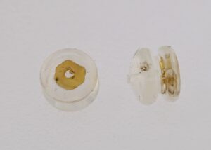 9CT YG LARGE SILICON BUTTERFLY