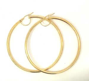 9CT YG HOOP