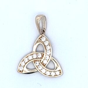 9CT YG CELTIC STYLE PENDANT