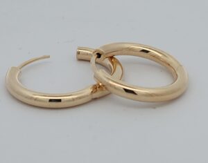 9CT YG LARGE HUGGIE